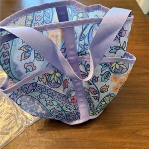 Vera Bradley Shower Caddy- Purple and Blue
